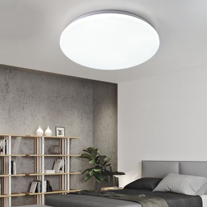 Brilagi - SMART LED prigušivo stropno svjetlo, 36W, 230V, Ø 48 cm, 2700–6500K, Tuya Wi‑Fi + daljinski upravljač