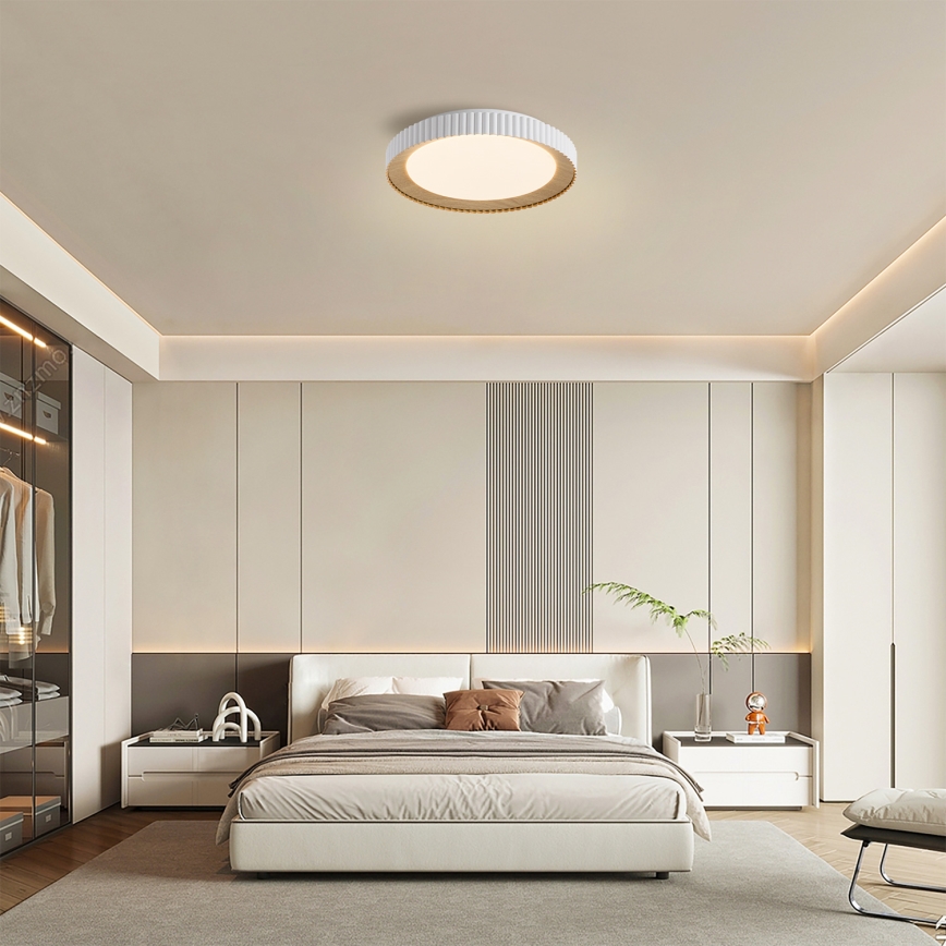 Brilagi - LED prigušiva stropna svjetiljka NEXO LED/48W/230V 3000-6000K bijela Ø 43 cm + daljinski upravljač