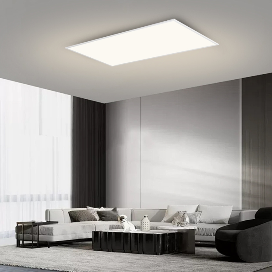 Brilagi - prigušiva LED stropna svjetiljka SLIMFRAME LED/80W/230V 120x60 cm 3000-6000K bijela + daljinski upravljač