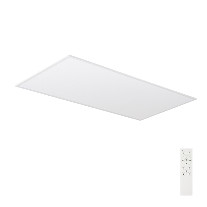 Brilagi - prigušiva LED stropna svjetiljka SLIMFRAME LED/80W/230V 120x60 cm 3000-6000K bijela + daljinski upravljač
