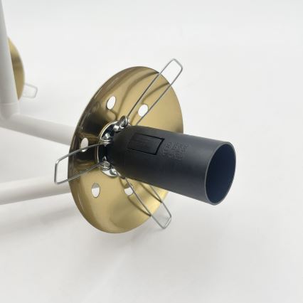 Brilagi - Prislonjen stropni luster MALIVA 3xE14/15W/230V zlatna/bijela