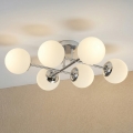 Brilagi - Prislonjen stropni luster MALONY 6xE14/20W/230V sjajni krom