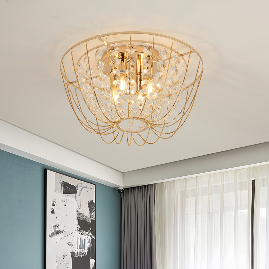 Brilagi - Prislonjen stropni luster VASTERAS 4xE14/40W/230V promjer 45 cm