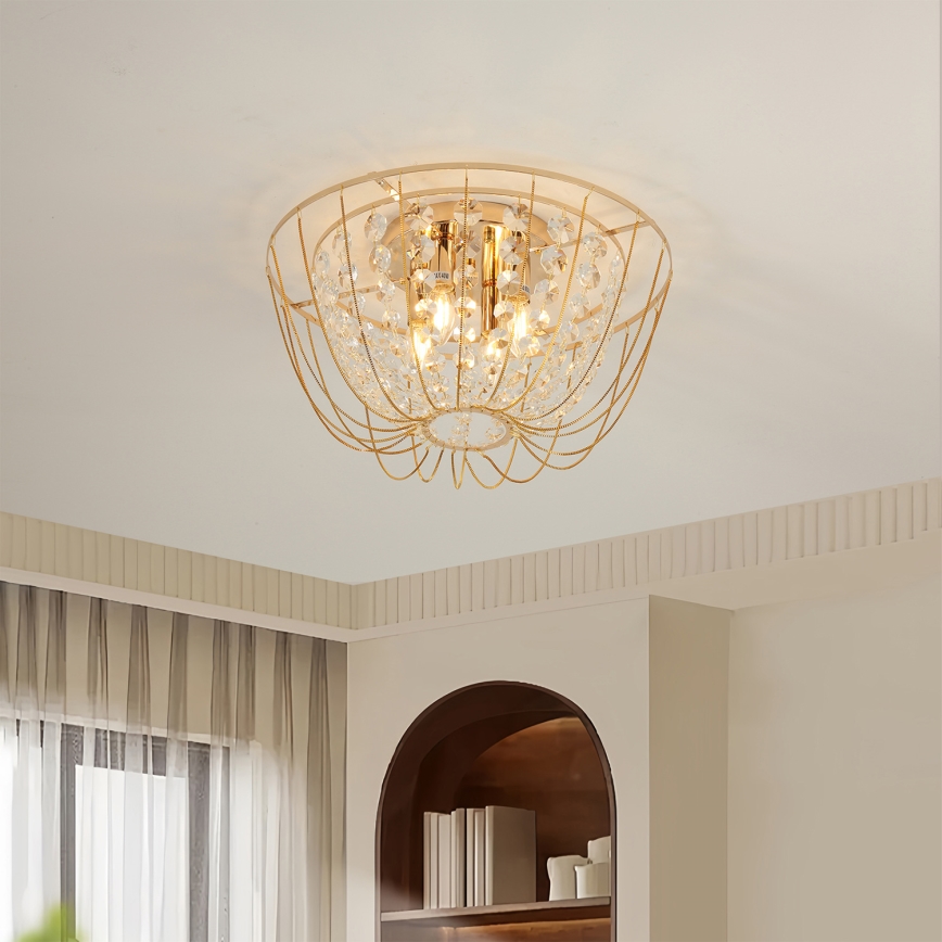 Brilagi - Prislonjen stropni luster VASTERAS 4xE14/40W/230V promjer 45 cm