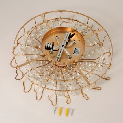 Brilagi - Prislonjen stropni luster VASTERAS 4xE14/40W/230V promjer 45 cm