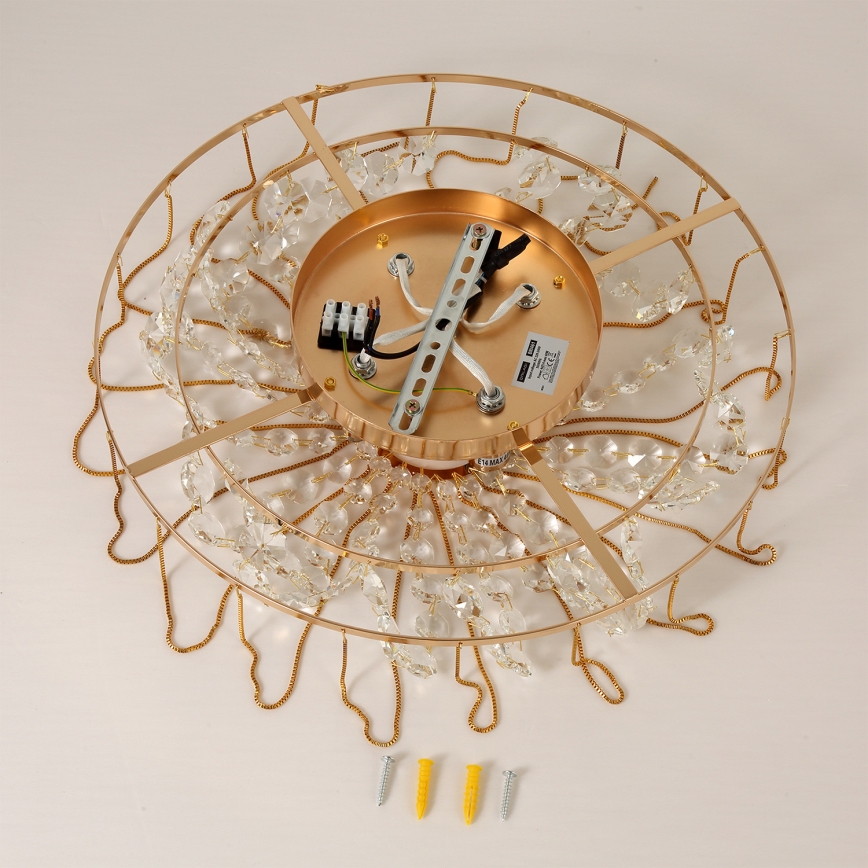 Brilagi - Prislonjen stropni luster VASTERAS 4xE14/40W/230V promjer 45 cm