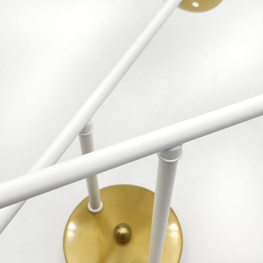 Brilagi - Prislonjena stropna svjetiljka MALIVA 4xE14/15W/230V zlatna/bijela