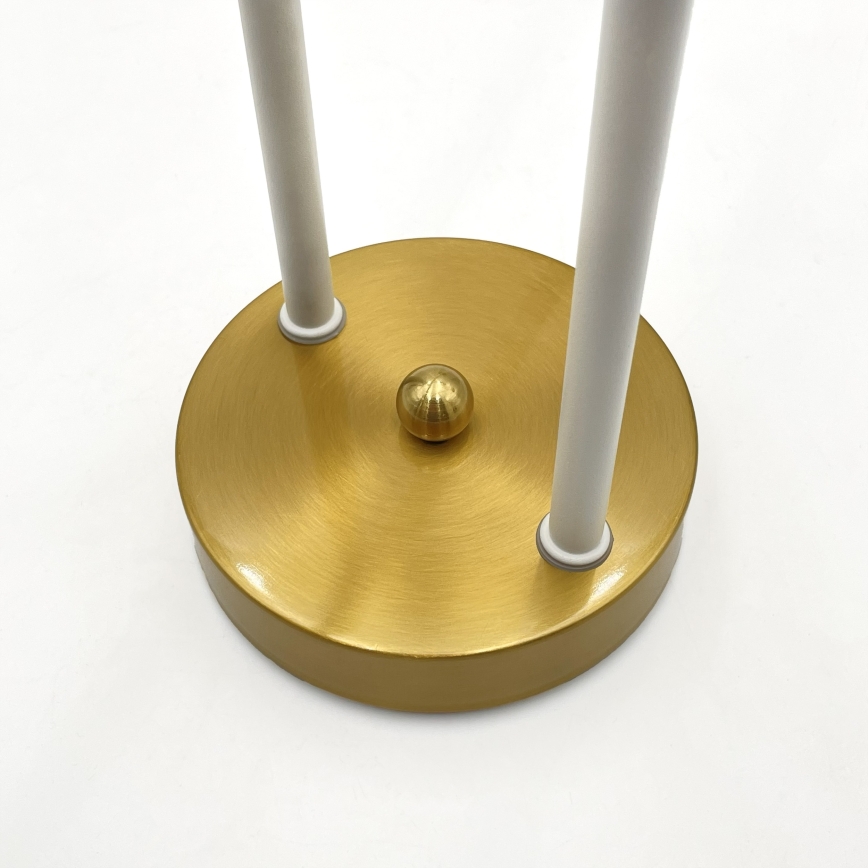 Brilagi - Prislonjena stropna svjetiljka MALIVA 4xE14/15W/230V zlatna/bijela