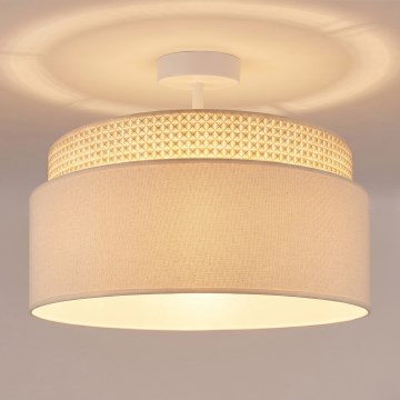 Brilagi - Prislonjeni stropni luster PADOVA 1xE27/60W/230V Ø 40 cm krem