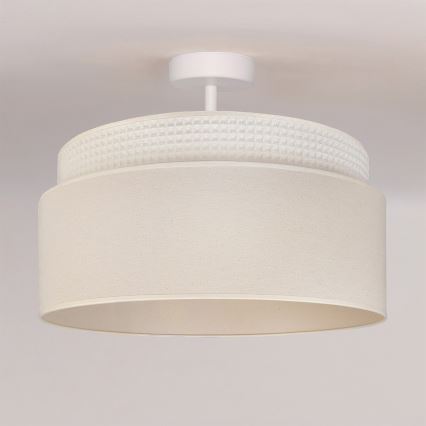 Brilagi - Prislonjeni stropni luster PADOVA 1xE27/60W/230V Ø 40 cm krem