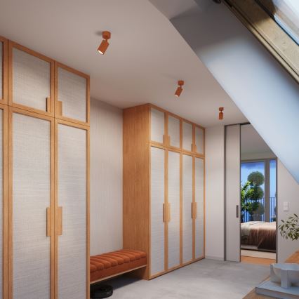 Brilagi - Reflektor CRESTO 1xGU10/10W/230V crvena