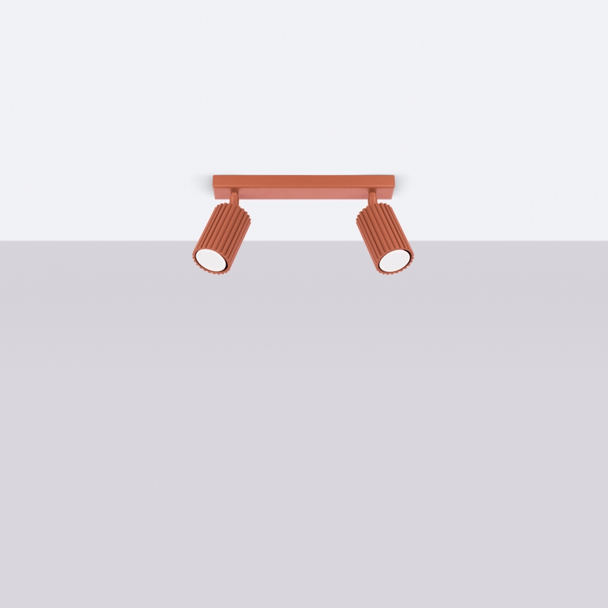 Brilagi - Reflektor CRESTO 2xGU10/10W/230V crvena