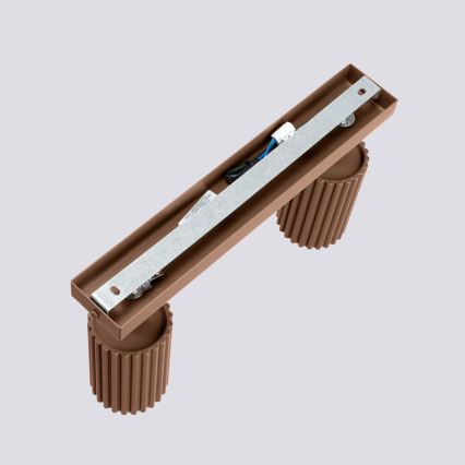 Brilagi - Reflektor CRESTO 2xGU10/10W/230V smeđi