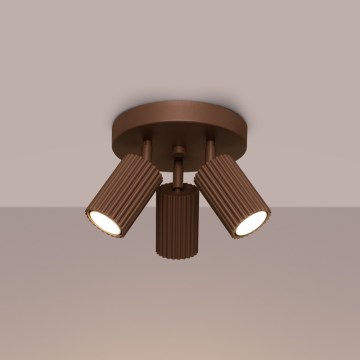 Brilagi - Reflektor CRESTO 3xGU10/10W/230V smeđa