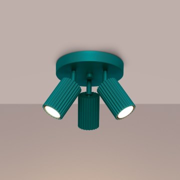 Brilagi - Reflektor CRESTO 3xGU10/10W/230V tirkizna