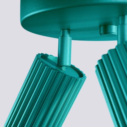 Brilagi - Reflektor CRESTO 3xGU10/10W/230V tirkizna