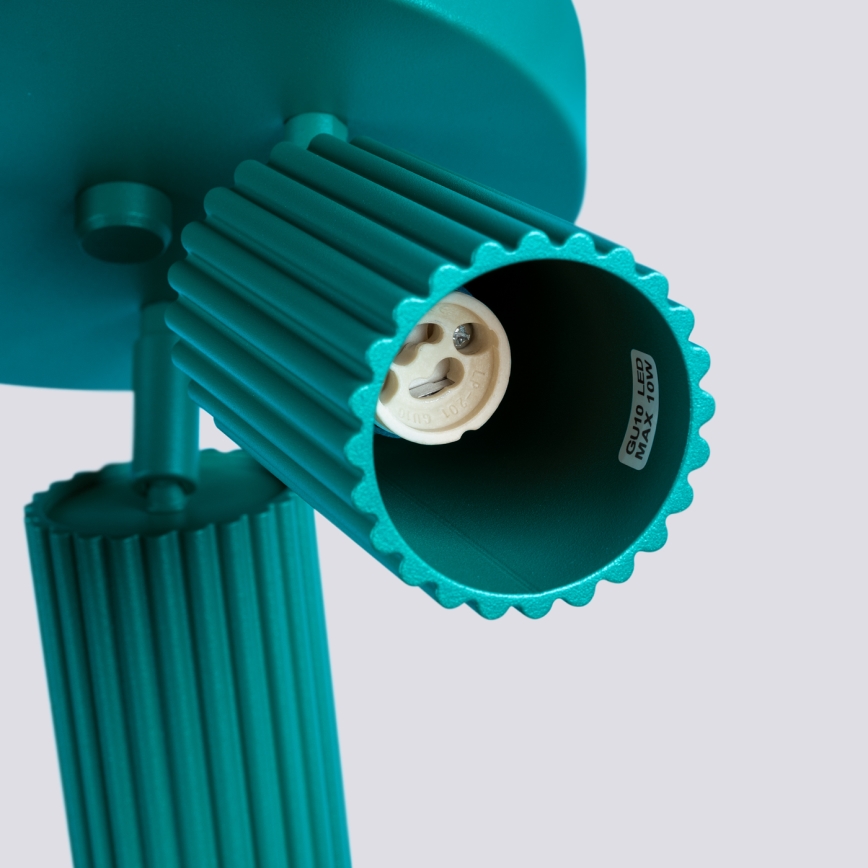 Brilagi - Reflektor CRESTO 3xGU10/10W/230V tirkizna