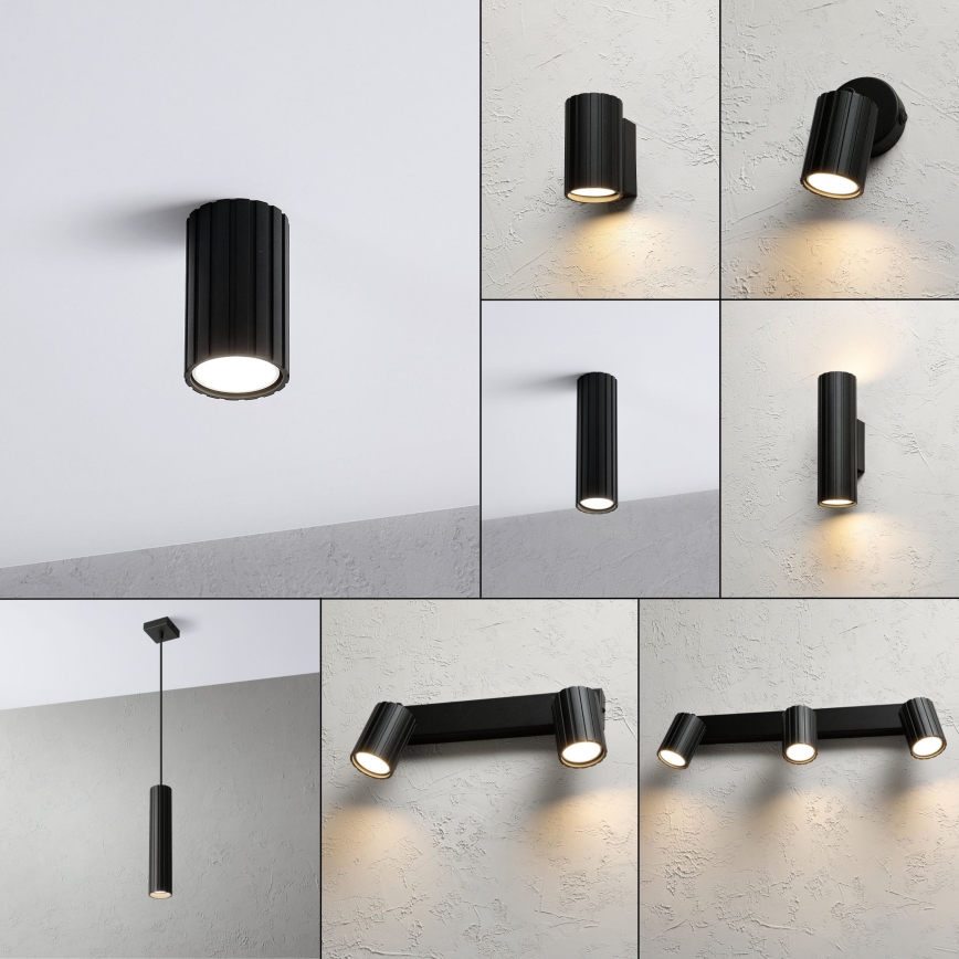 Brilagi - Reflektor CRISPINA 1xGU10/10W/230V 10 cm crna