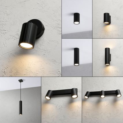 Brilagi - Reflektor CRISPINA 1xGU10/10W/230V, crni