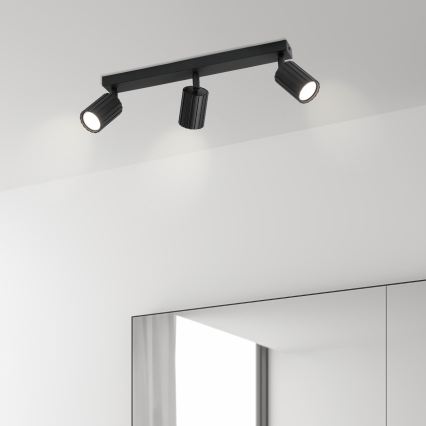 Brilagi - Reflektor CRISPINA 3xGU10/10W/230V u crnoj boji