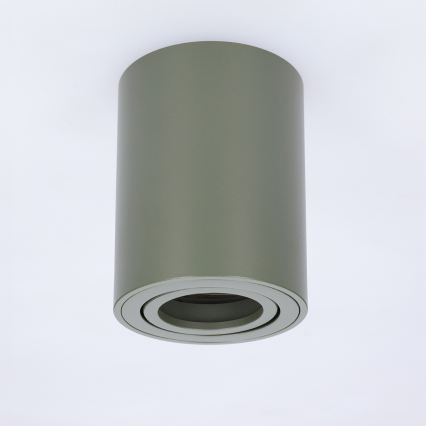BRILAGI - Reflektor MIA 1xGU10/30W/230V 100x80 mm tamnozelena