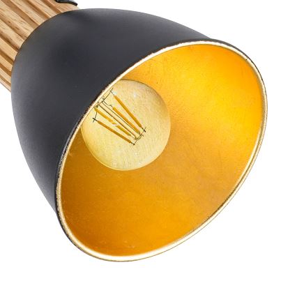 Brilagi - Reflektor ODENSE 2xE14/10W/230V kaučukovo drvo/crna