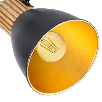 Brilagi - Reflektor ODENSE 3xE14/10W/230V drvo/crna