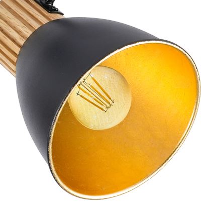 Brilagi - Reflektor ODENSE 4xE14/10W/230V kaučukovo drvo/crna