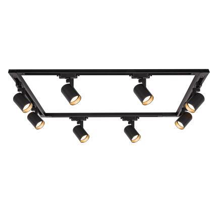 Brilagi - Reflektor za šinski sustav HUSKY 8xGU10/10W/230V crna