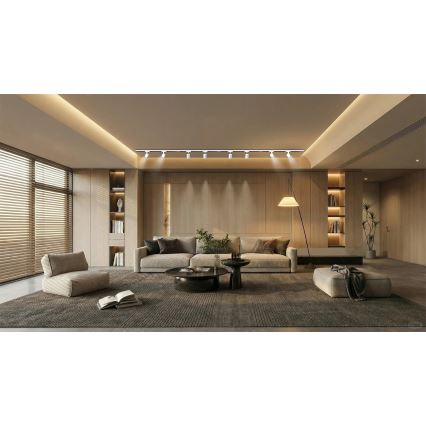 Brilagi - Reflektor za tračni sustav HUSKY 8xGU10/10W/230V bijela