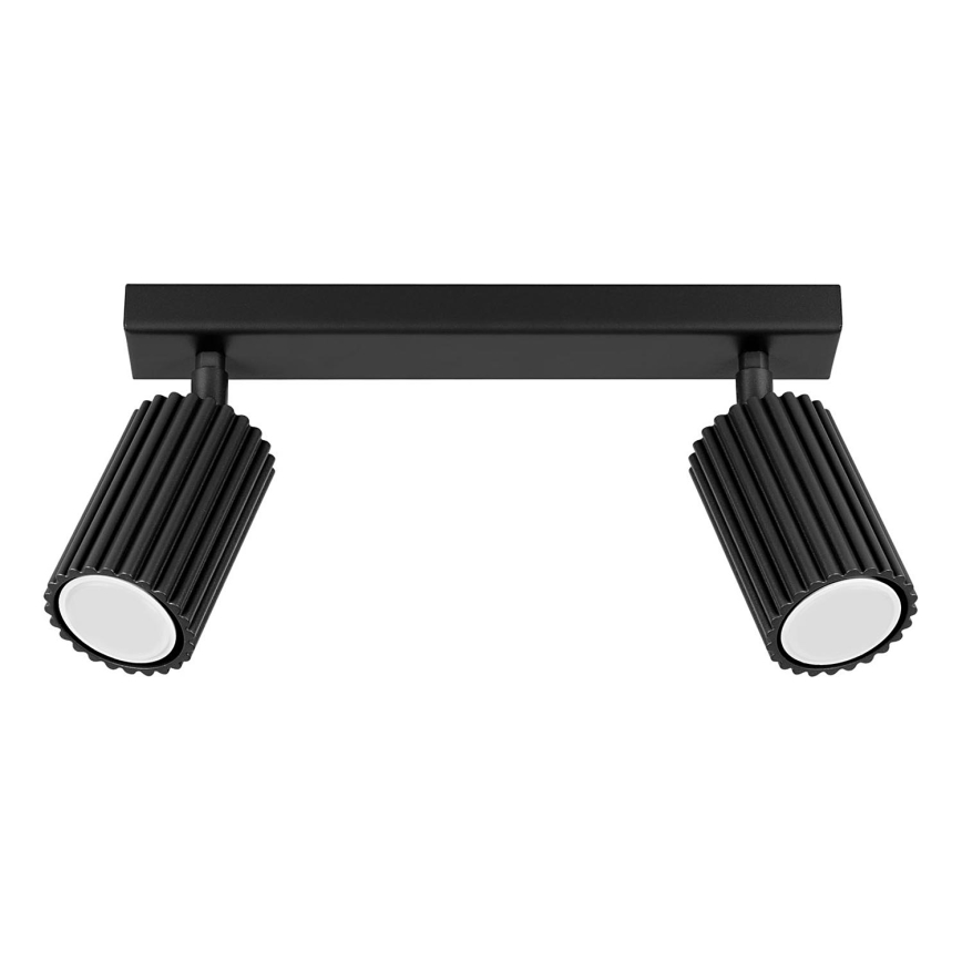 Brilagi - Reflektorska svjetiljka CRESTO 2xGU10/10W/230V crna