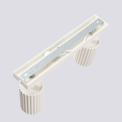 Brilagi - Reflektorska svjetiljka CRESTO 2xGU10/10W/230V krem