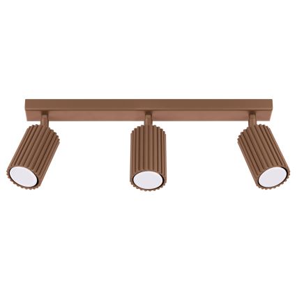 Brilagi - Reflektorska svjetiljka CRESTO 3xGU10/10W/230V smeđa