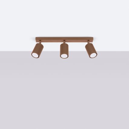 Brilagi - Reflektorska svjetiljka CRESTO 3xGU10/10W/230V smeđa