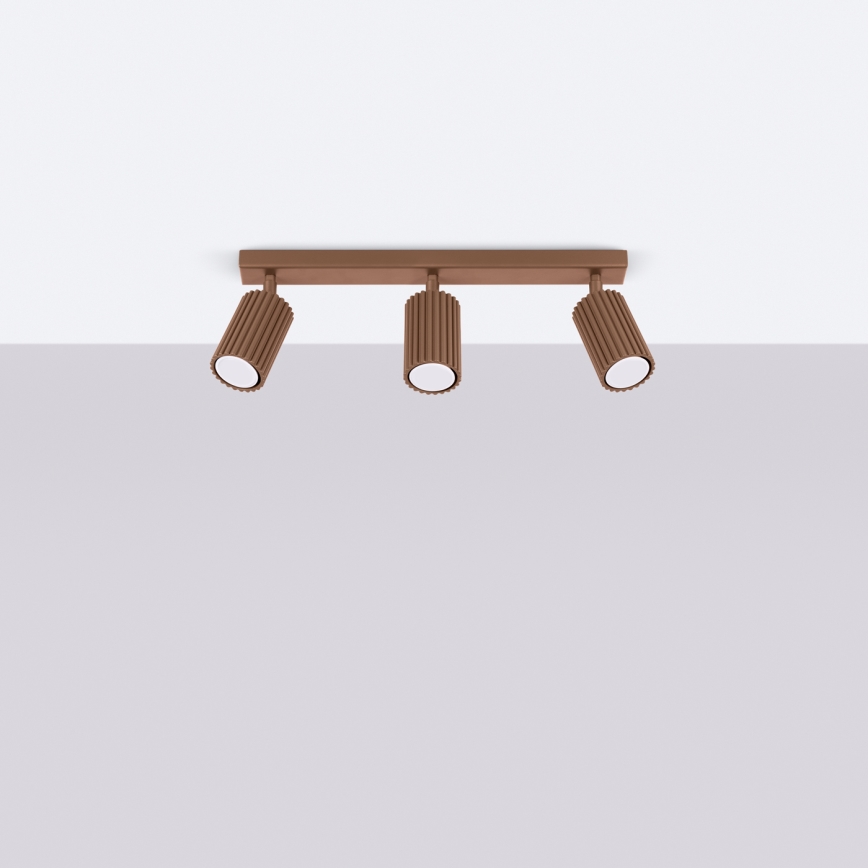 Brilagi - Reflektorska svjetiljka CRESTO 3xGU10/10W/230V smeđa