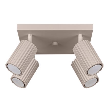 Brilagi - Reflektorska svjetiljka CRESTO 4xGU10/10W/230V taupe