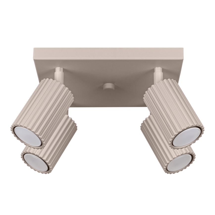 Brilagi - Reflektorska svjetiljka CRESTO 4xGU10/10W/230V taupe