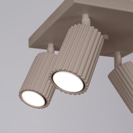 Brilagi - Reflektorska svjetiljka CRESTO 4xGU10/10W/230V taupe