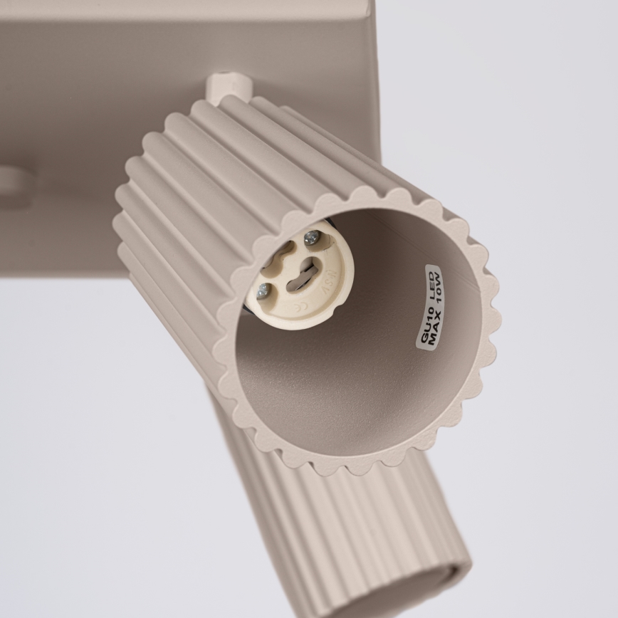 Brilagi - Reflektorska svjetiljka CRESTO 4xGU10/10W/230V taupe