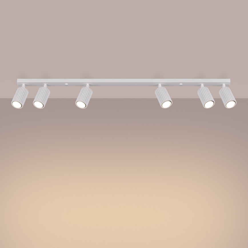 Brilagi - Reflektorska svjetiljka CRESTO 6xGU10/10W/230V bijela
