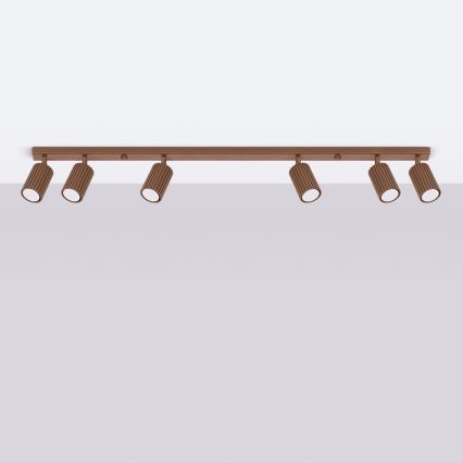 Brilagi - Reflektorska svjetiljka CRESTO 6xGU10/10W/230V smeđa