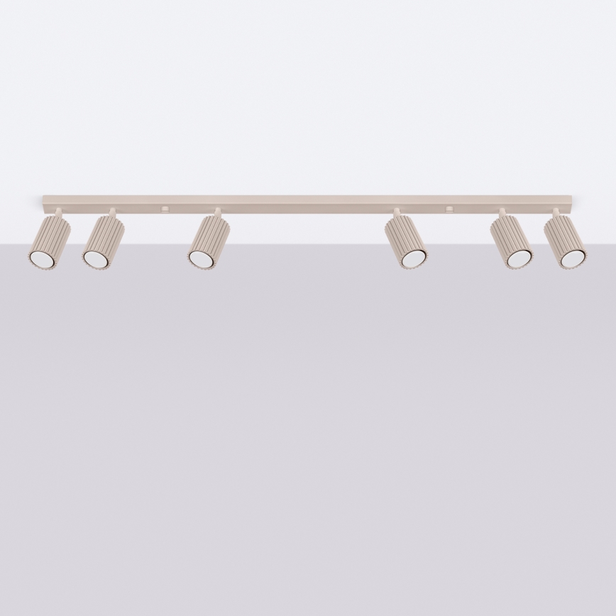 Brilagi - Reflektorska svjetiljka CRESTO 6xGU10/10W/230V taupe