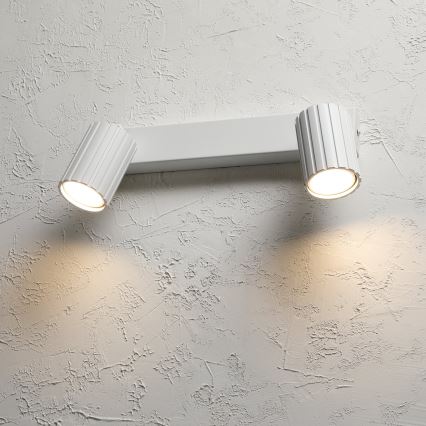 Brilagi - Reflektorska svjetiljka CRISPINA 2xGU10/10W/230V bijela