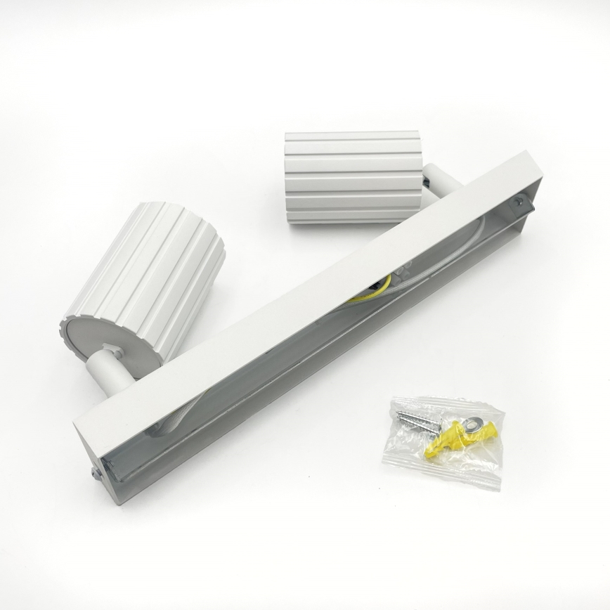 Brilagi - Reflektorska svjetiljka CRISPINA 2xGU10/10W/230V bijela