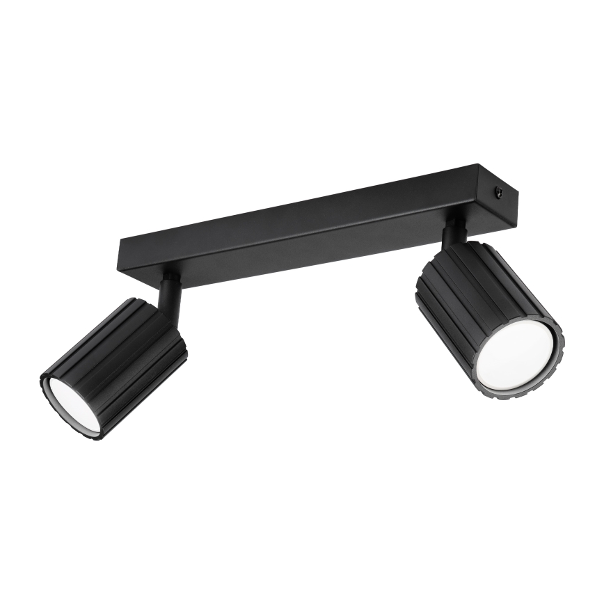 Brilagi - Reflektorska svjetiljka CRISPINA 2xGU10/10W/230V crna