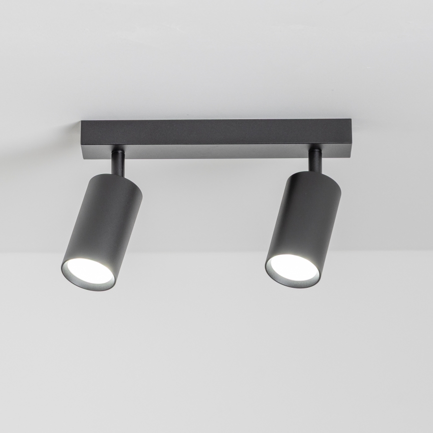 Brilagi - Reflektorska svjetiljka SELE 2xGU10/30W/230V crna