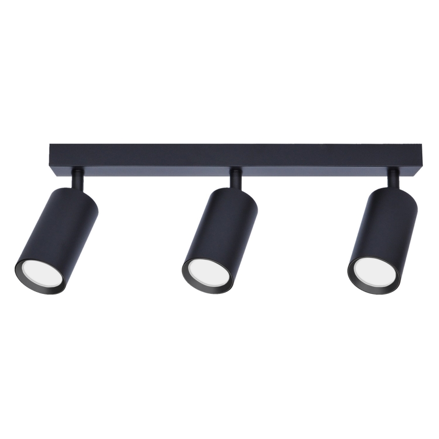 Brilagi - Reflektorska svjetiljka SELE 3xGU10/30W/230V crna