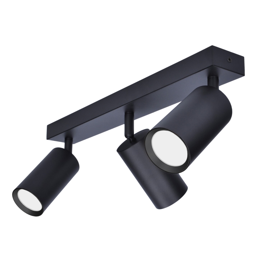 Brilagi - Reflektorska svjetiljka SELE 3xGU10/30W/230V crna