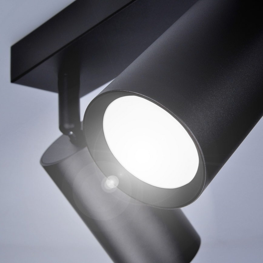 Brilagi - Reflektorska svjetiljka SELE 6xGU10/30W/230V crna