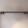 Brilagi - Reflektorska svjetiljka SELE LONG 4xGU10/30W/230V crna